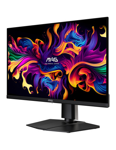 Monitor, MSI, 26.5 ", 2560 x 1440 pixels, Wide Quad HD, Native aspect ratio 16:9, QD-OLED, Flat, MAG271QPQD-OLEDX28