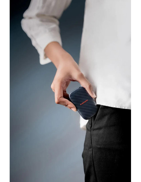 External SSD, SANDISK, Read speed 600 MB/s, 500 GB, SDSSDE10-500G-G25