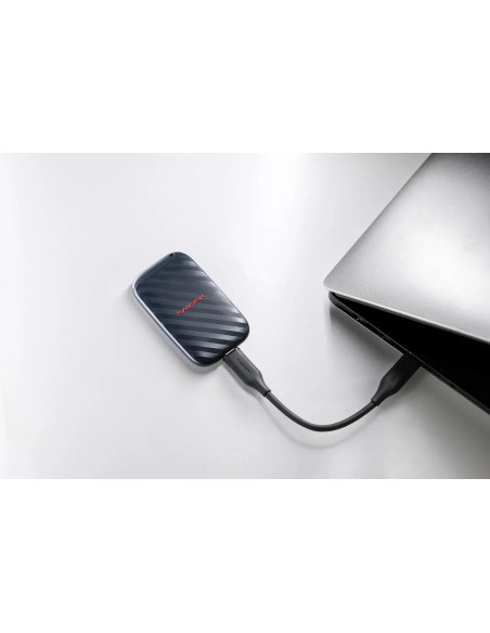 External SSD, SANDISK, Read speed 600 MB/s, 500 GB, SDSSDE10-500G-G25
