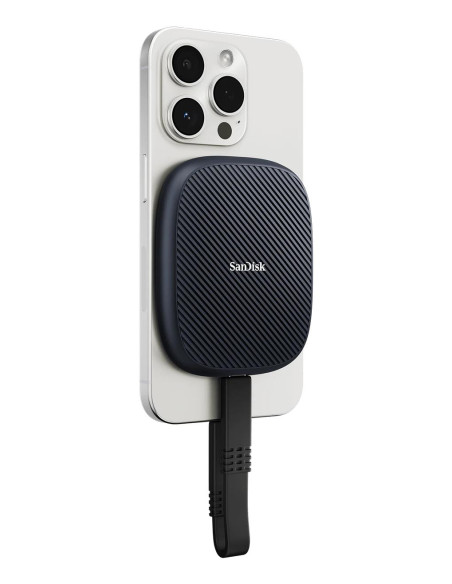 External SSD, SANDISK, Read speed 1000 MB/s, 1 TB, SDSSDE62M-1T00-G25