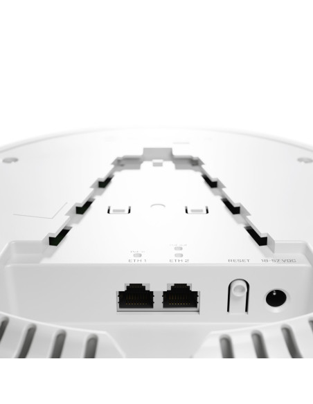 Access Point, MIKROTIK, 1800 Mbps, IEEE 802.11b, IEEE 802.11g, IEEE 802.11n, IEEE 802.11ac, IEEE 802.11ax, 2x10Base-T / 100Base