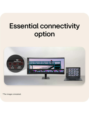 LCD Monitor, LG, 34 ", 3440 x 1440 pixels, UltraWide Quad HD, Native aspect ratio 21:9, LCD, Curved, 34U601B-B