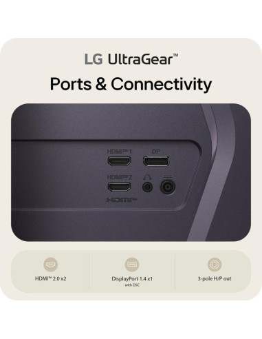 LCD Monitor, LG, 32 ", 2560 x 1440 pixels, Quad HD, Native aspect ratio 16:9, LED, Flat, 32G620B-B