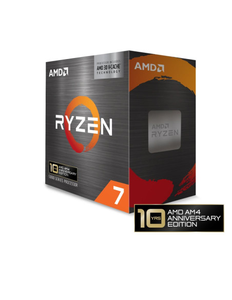 CPU, AMD, AMD RyzenT 7, 5800X3D, 3.4 GHz, 8xCores, Cache 96 MB, Socket Socket AM4, TDP 105 W, Box, 100-100000651POF