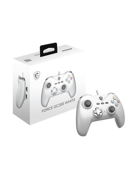 GAMEPAD WIRED FORCE WHITE/FORCE GC200 WHITE MSI