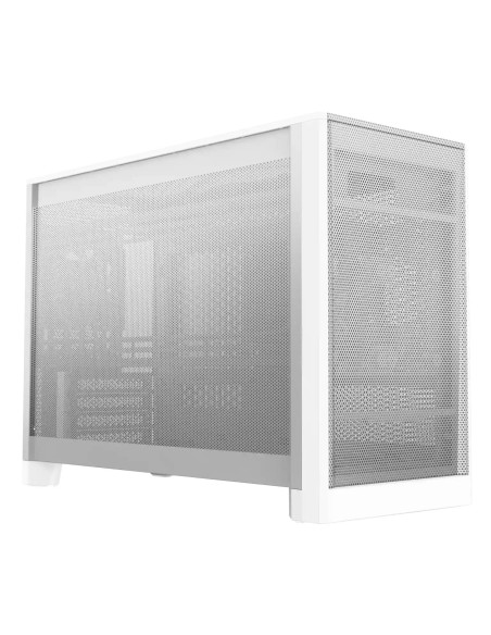Case, MONTECH, micro ATX/Mini-ITX, White, Mini Tower, PC, Ten, TEN(W)