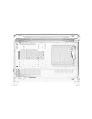 Case, MONTECH, micro ATX/Mini-ITX, White, Mini Tower, PC, Ten, TEN(W)