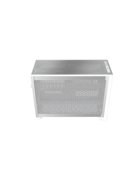 Case, MONTECH, micro ATX/Mini-ITX, White, Mini Tower, PC, Ten, TEN(W)