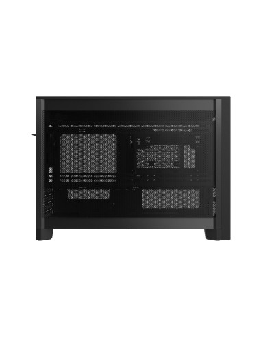 Case, MONTECH, micro ATX/Mini-ITX, Black, Mini Tower, PC, Ten, TEN(B)