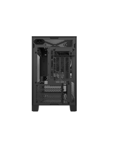 Case, MONTECH, micro ATX/Mini-ITX, Black, Mini Tower, PC, Ten, TEN(B)