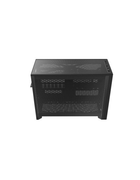 Case, MONTECH, micro ATX/Mini-ITX, Black, Mini Tower, PC, Ten, TEN(B)