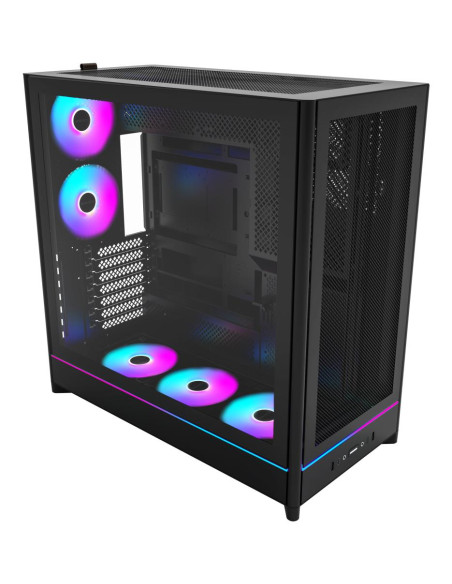 Case, MONTECH, HS01 PRO, MidiTower, Case product features Removeable HDD basket/Transparent panel, Not included, ATX, MicroATX,