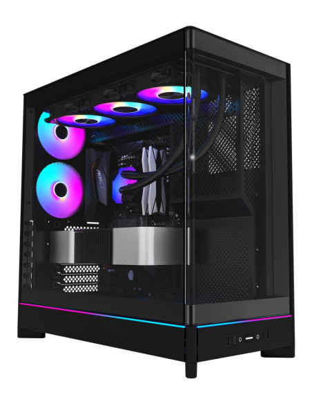 Case, MONTECH, HS02 PRO, MidiTower, Case product features Removeable HDD basket/Transparent panel, Not included, ATX, MicroATX,