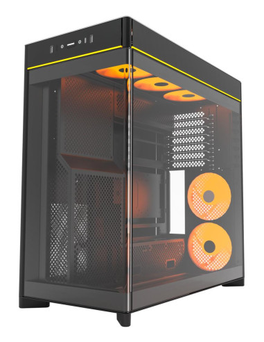 Case, MONTECH, HS02 PRO, MidiTower, Case product features Removeable HDD basket/Transparent panel, Not included, ATX, MicroATX,