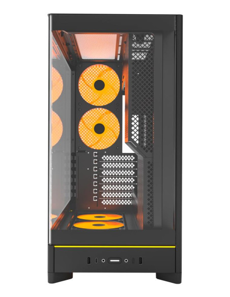 Case, MONTECH, HS02 PRO, MidiTower, Case product features Removeable HDD basket/Transparent panel, Not included, ATX, MicroATX,
