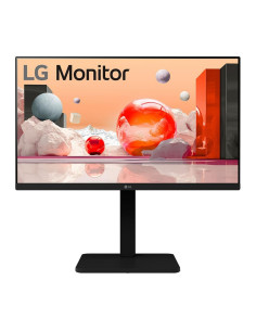 LCD Monitor, LG, 24BA550-B, 24", Panel IPS, 1920x1080, 16:9, 100 Hz, Matte, 5 ms, Speakers, Swivel, Pivot, Height adjustable, T