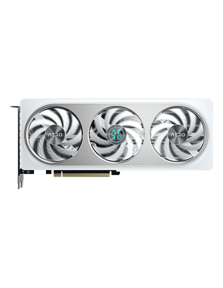 Graphics Card, GIGABYTE, NVIDIA, GeForce RTX 5060, 2595 MHz, 8 GB, GDDR7, 128 bit, PCI Express 5.0, Active, GV-N5060AEROOC-8GD