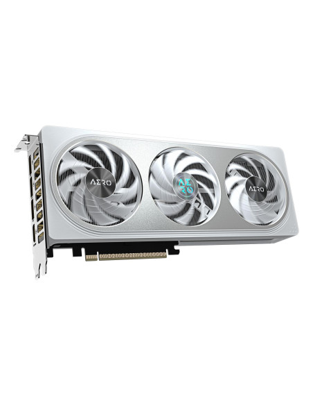 Graphics Card, GIGABYTE, NVIDIA, GeForce RTX 5060, 2595 MHz, 8 GB, GDDR7, 128 bit, PCI Express 5.0, Active, GV-N5060AEROOC-8GD
