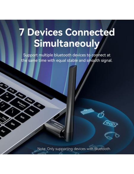 WRL ADAPTER USB 650MBPS/DUAL BAND KDTB0 VENTION