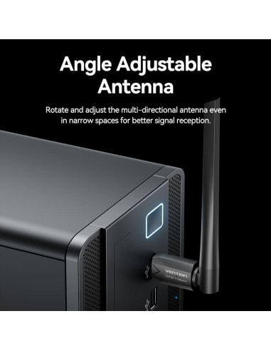 WRL ADAPTER USB 650MBPS/DUAL BAND KDTB0 VENTION