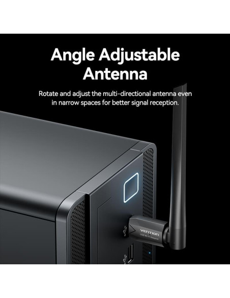 WRL ADAPTER USB 650MBPS/DUAL BAND KDTB0 VENTION
