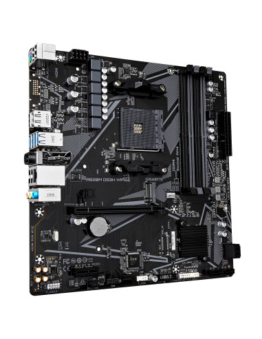 Mainboard, GIGABYTE, AMD A520, Socket AM4, micro ATX, RAM DDR4-SDRAM, 4xSlots, Wi-Fi Yes, Bluetooth Yes, 1xNumber of M.2 (M) sl