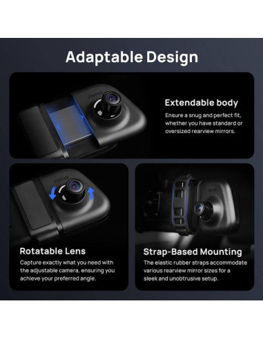 DASHCAM REARVIEW/S500 70MAI