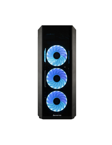 Case, CHIEFTEC, ATX/micro ATX/Mini-ITX, Black, Tower, PC, Scorpion 3, GL-03B-OP
