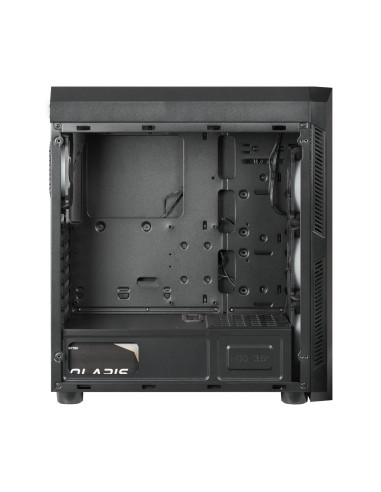 Case, CHIEFTEC, ATX/micro ATX/Mini-ITX, Black, Tower, PC, Scorpion 3, GL-03B-OP