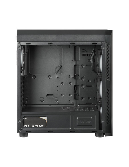 Case, CHIEFTEC, ATX/micro ATX/Mini-ITX, Black, Tower, PC, Scorpion 3, GL-03B-OP