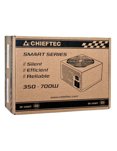 Power Supply, CHIEFTEC, GPS-700A8, 700 Watts, Efficiency 80 PLUS, PFC Active, GPS-700A8
