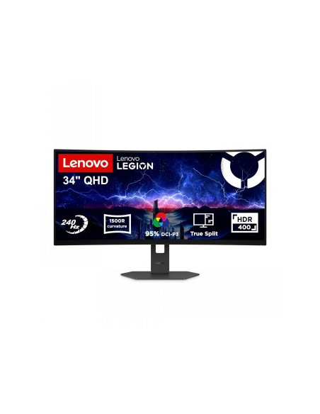 LENOVO LEGION 34W-2C 34 UWQHD WLED (3440X1440) VA240HZ410NITS0.5MS1500R2X HDMI 2.1 FRLDP 1.4 (3YEAR WARRANTY)