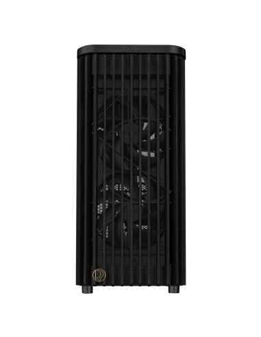 Case, ASUS, ProArt PA401 Wood Edition - Tempered Glass Panel, MidiTower, Case product features Transparent panel, Not included,