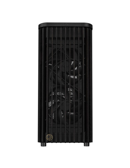 Case, ASUS, ProArt PA401 Wood Edition - Tempered Glass Panel, MidiTower, Case product features Transparent panel, Not included,