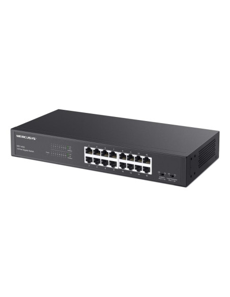 Switch, MERCUSYS, MS116GS, 16x10Base-T / 100Base-TX / 1000Base-T, MS116GS