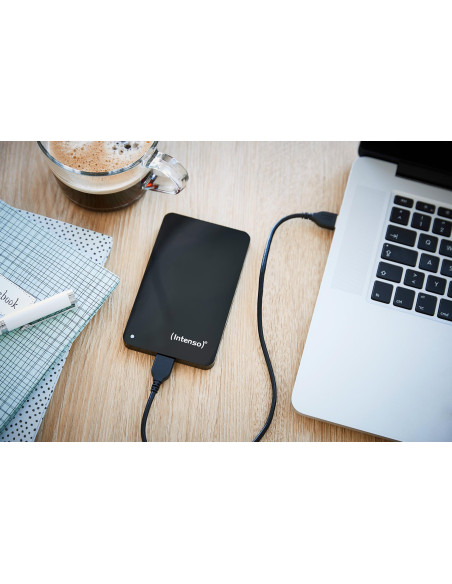 External HDD, INTENSO, Memory Case, 1TB, USB 3.0, Colour Black, 6021560