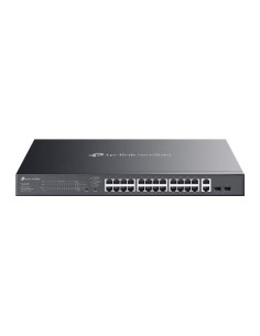 Switch, TP-LINK, Omada, ES228GMP, Switch type Managed, Switch layer L2, Rack mounting Yes, 26xRJ-45 ports, RJ-45 Ports Type Gig