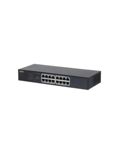 Switch, DAHUA, S3016-16GT, Switch type Unmanaged, 16xRJ-45 ports, S3016-16GT
