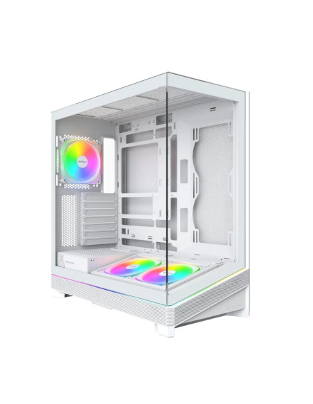 Case, MONTECH, ATX/micro ATX/Mini-ITX/BTF, White, MONTECH SKY 3 (W), SKY3(W)