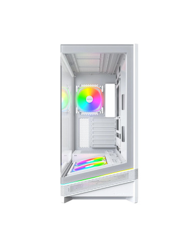 Case, MONTECH, ATX/micro ATX/Mini-ITX/BTF, White, MONTECH SKY 3 (W), SKY3(W)
