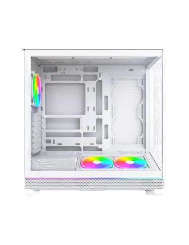 Case, MONTECH, ATX/micro ATX/Mini-ITX/BTF, White, MONTECH SKY 3 (W), SKY3(W)