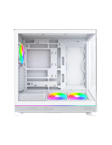 Case, MONTECH, ATX/micro ATX/Mini-ITX/BTF, White, MONTECH SKY 3 (W), SKY3(W)