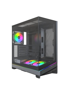 Case, MONTECH, ATX/micro ATX/Mini-ITX/BTF, Black, MONTECH SKY 3 (B), SKY3(B)