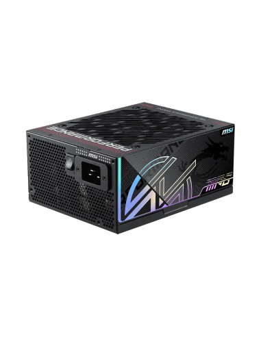 Power Supply, MSI, MPG Ai1300TS PCIE5, ATX, PC, 100 - 240 V, 1300 W, MPGAI1300TSPCIE5