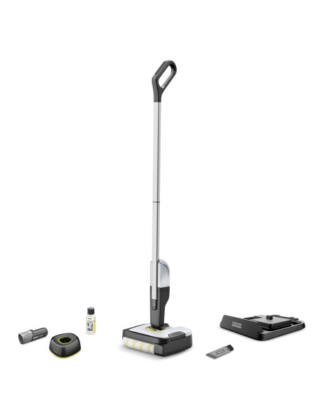 Vacuum Cleaner, KARCHER, dry&wet, Electric broom, Grey/White/Black, Bagless, Battery, 2.3 kg, 1.056-200.0