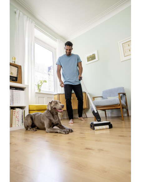 Vacuum Cleaner, KARCHER, dry&wet, Electric broom, Grey/White/Black, Bagless, Battery, 2.3 kg, 1.056-200.0