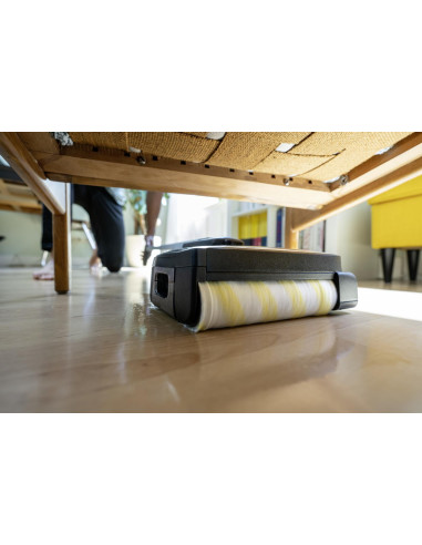 Vacuum Cleaner, KARCHER, dry&wet, Electric broom, Grey/White/Black, Bagless, Battery, 2.3 kg, 1.056-200.0