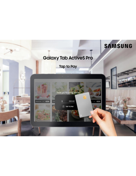 TABLET GALAXY TAB ACTIVE5 PRO/5G 10" 256G GR SM-X356 SAMSUNG