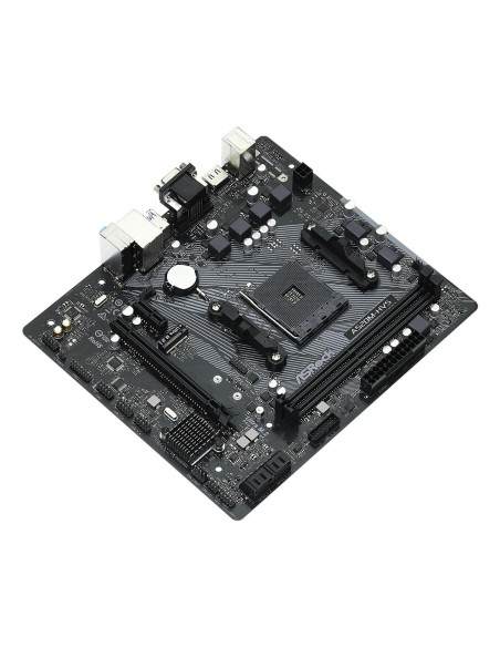 Mainboard, ASROCK, AMD A520, SAM4, Micro-ATX, Memory DDR4, Memory slots 2, 1xPCI-Express 3.0 1x, 1xPCI-Express 3.0 16x, 1xM.2, 