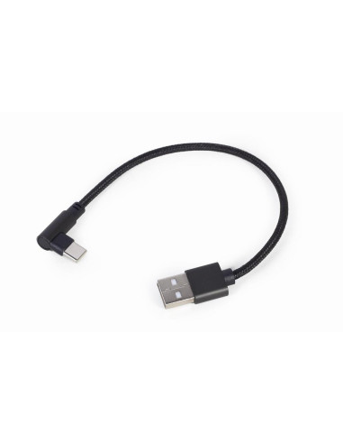 CABLE USB2 TO USB-C ANGLED/CC-USB2-AMCML-0.2M GEMBIRD
